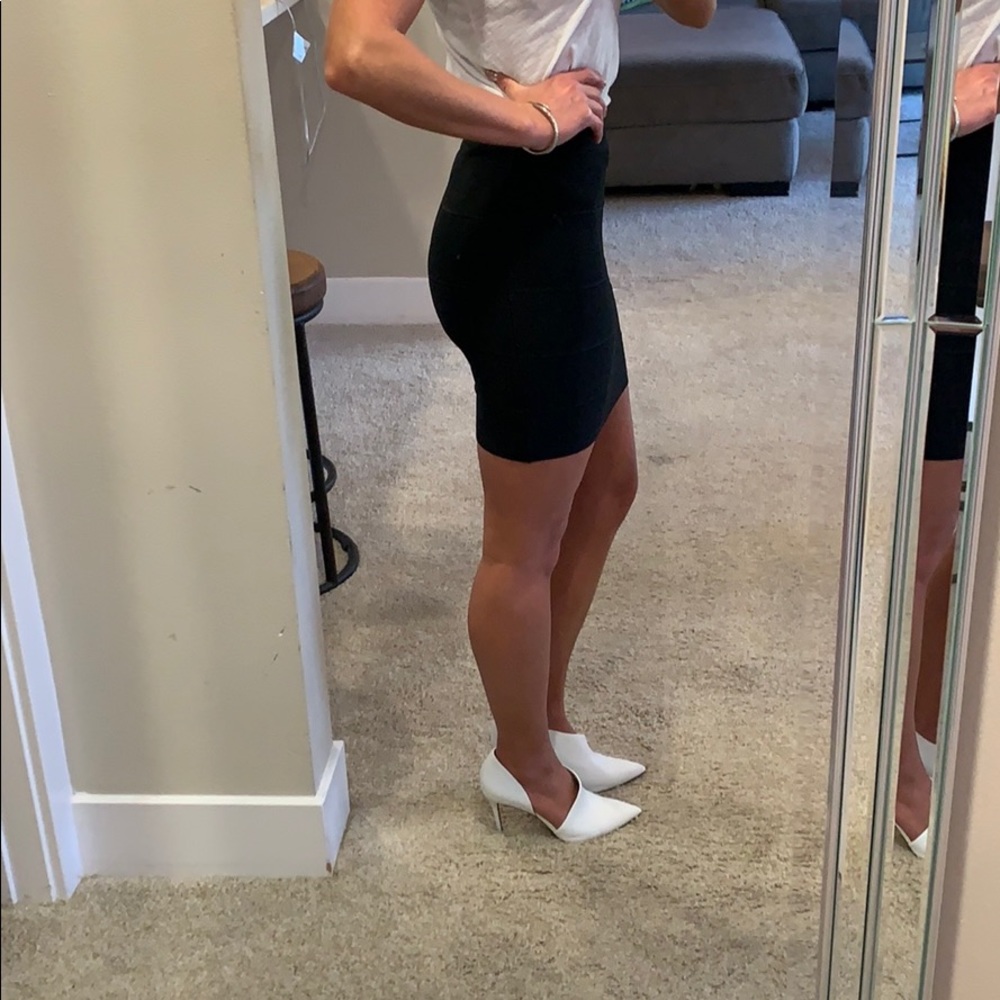 BCBGMaxAzria Bandage Mini-Skirt
